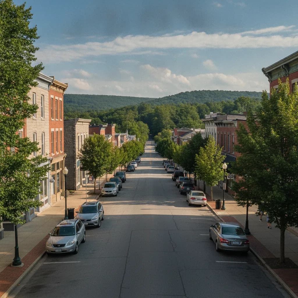 View of Dunmore, PA
