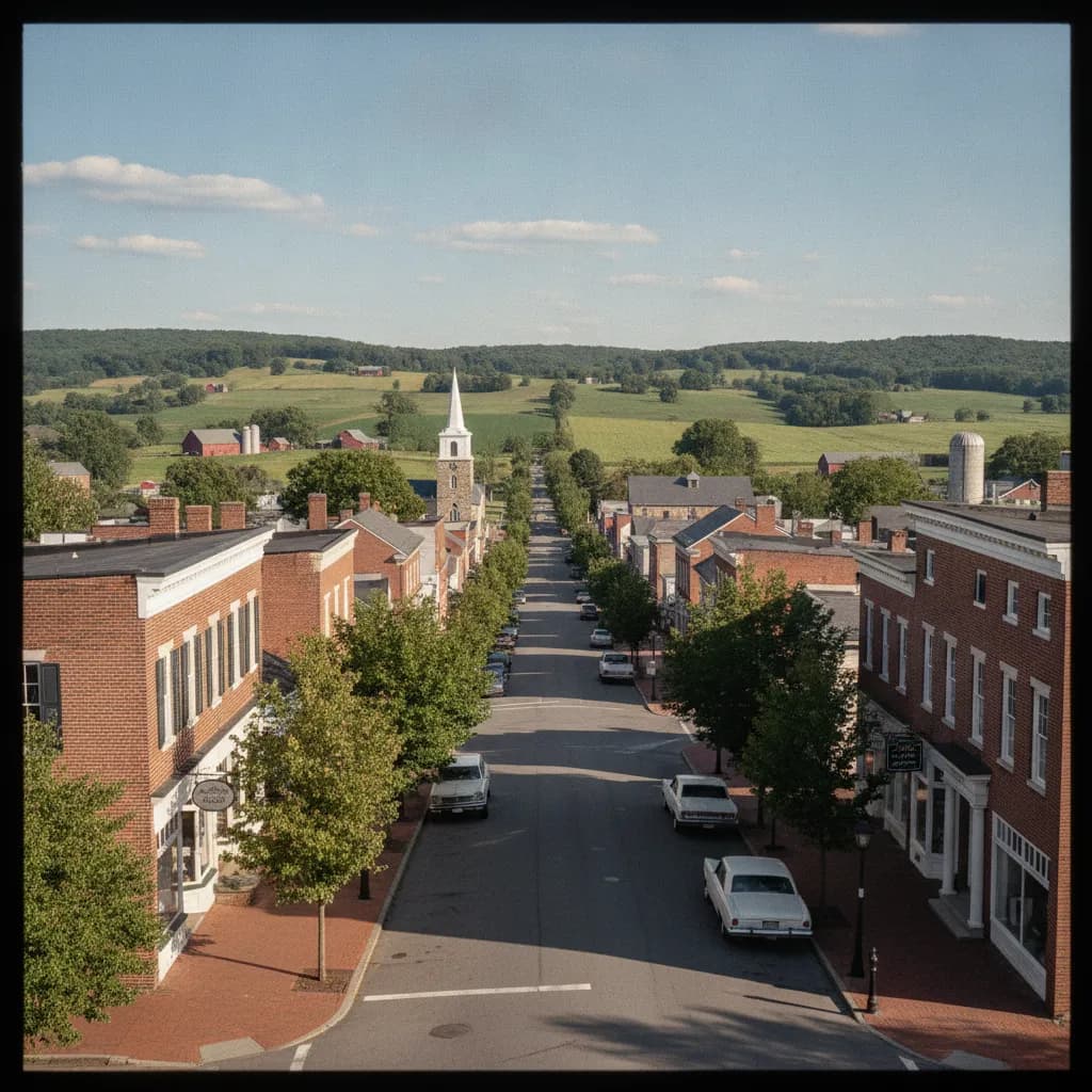 View of East Petersburg, PA