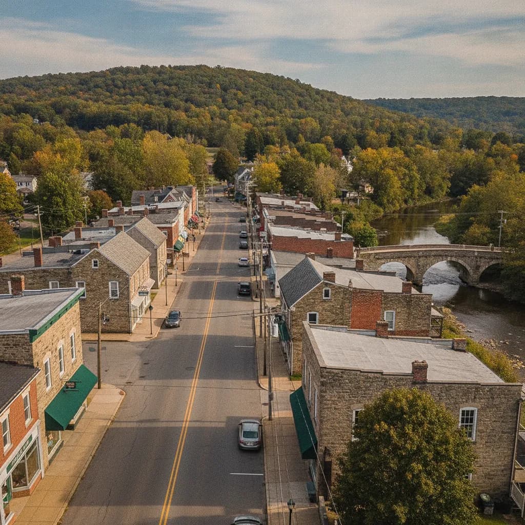 View of Eastlawn Gardens, PA