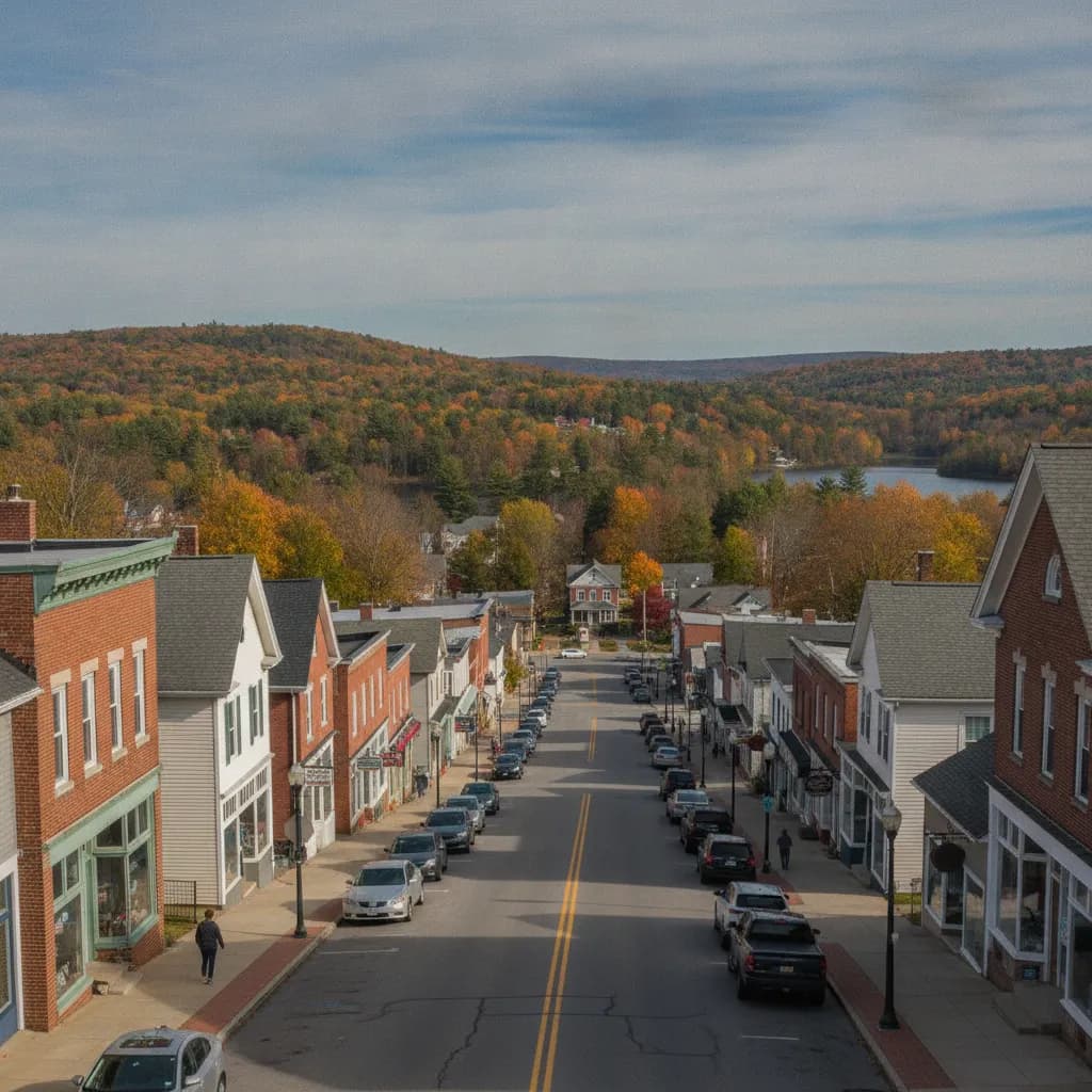 View of Edinboro, PA