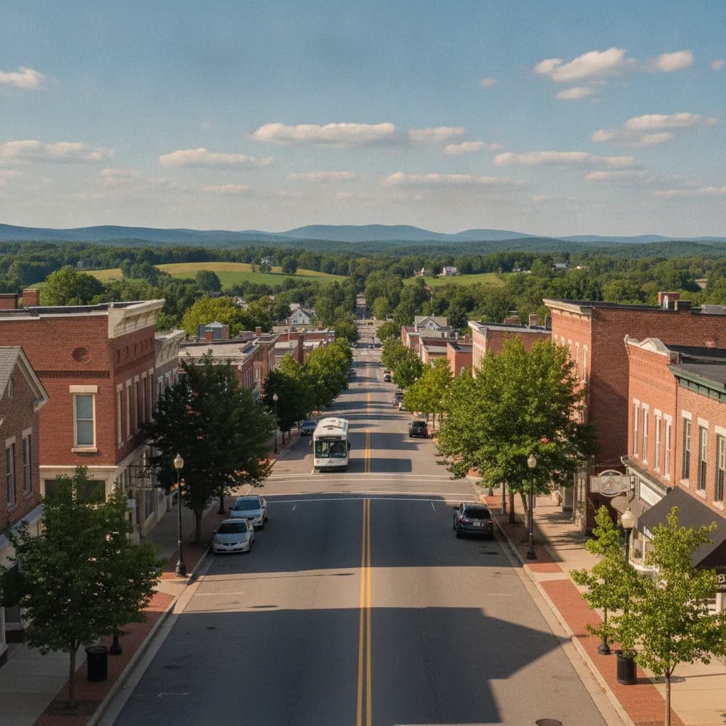 View of Elizabethtown, PA