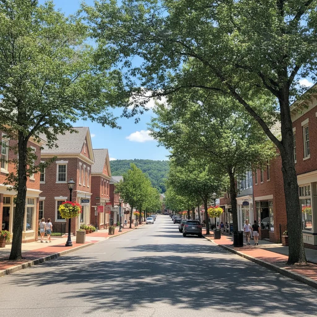 View of Emmaus, PA