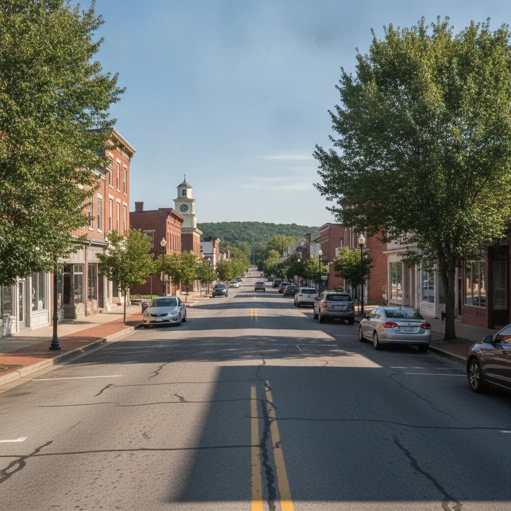 View of Exeter, PA