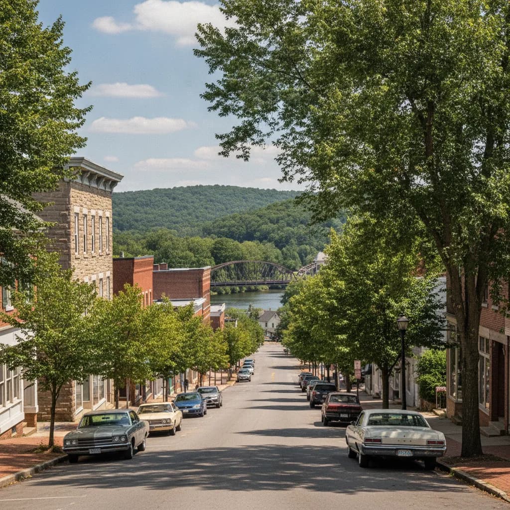 View of Fullerton, PA