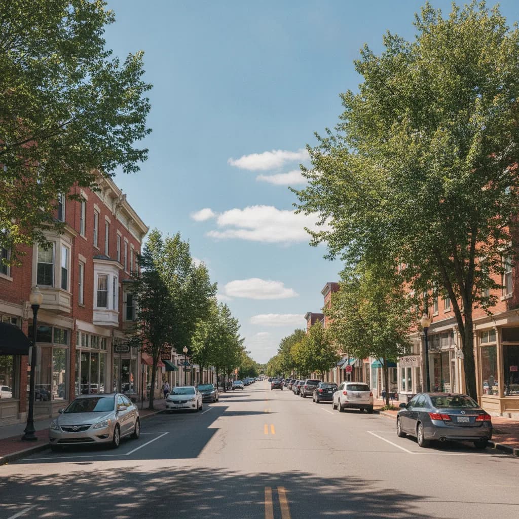 View of Hanover, PA