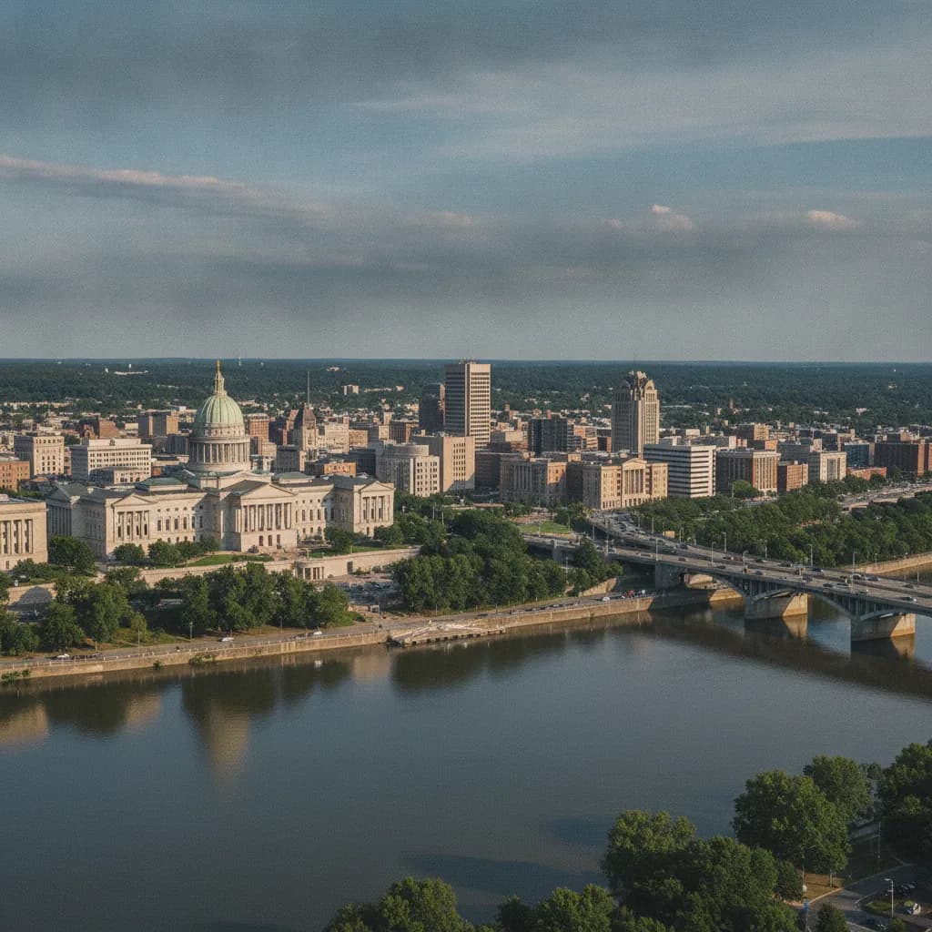 View of Harrisburg, PA