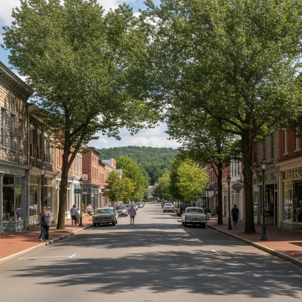 View of Hatboro, PA