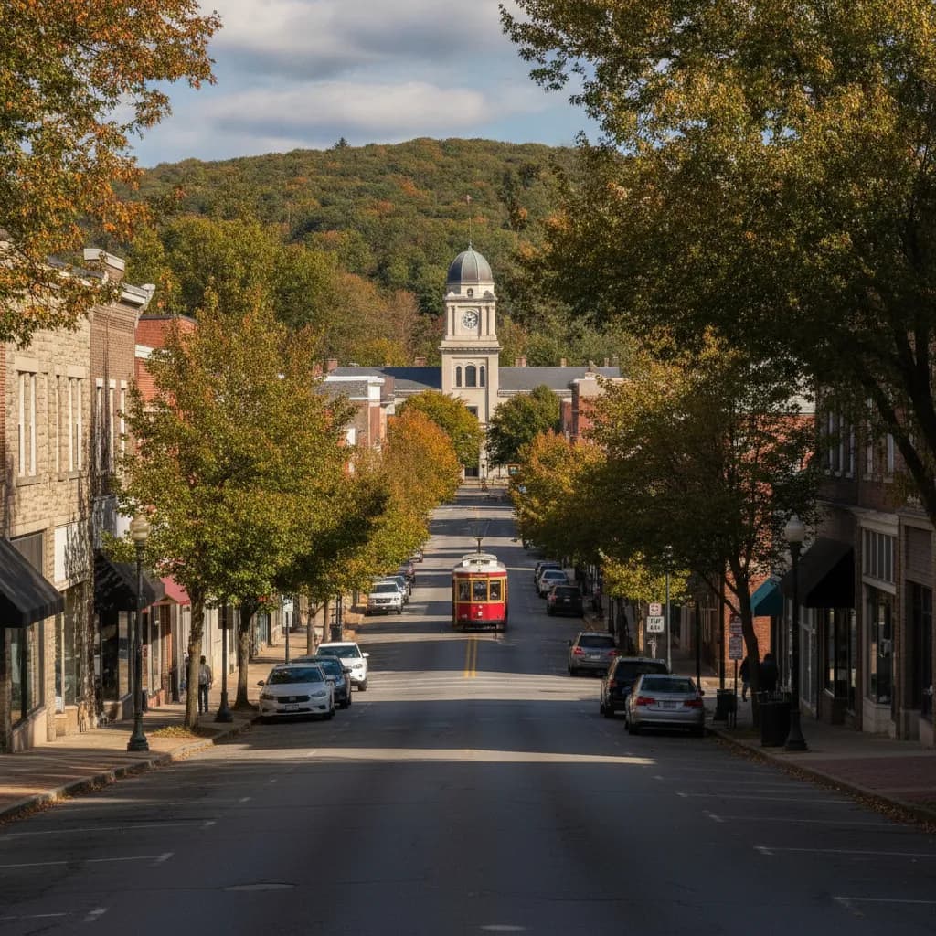 View of Hermitage, PA