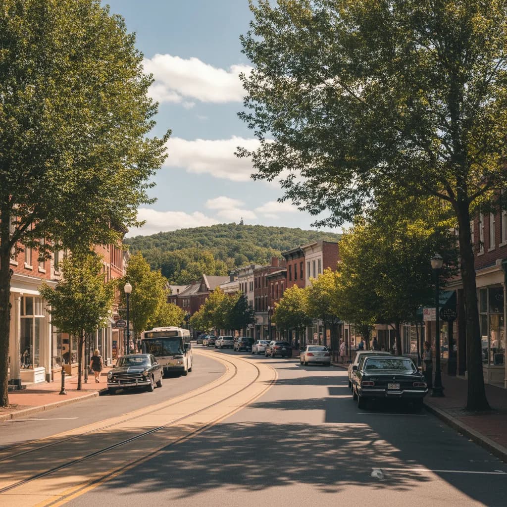 View of Jenkintown, PA