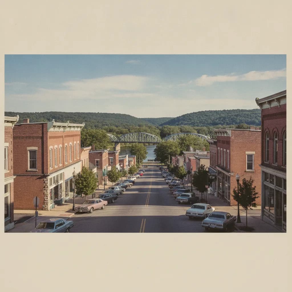 View of Kittanning, PA