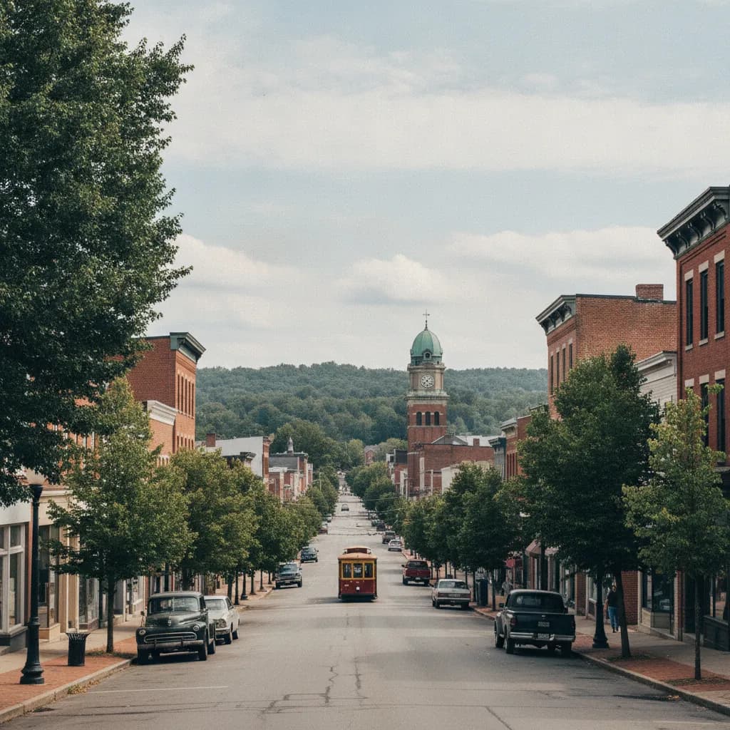 View of Lansdale, PA
