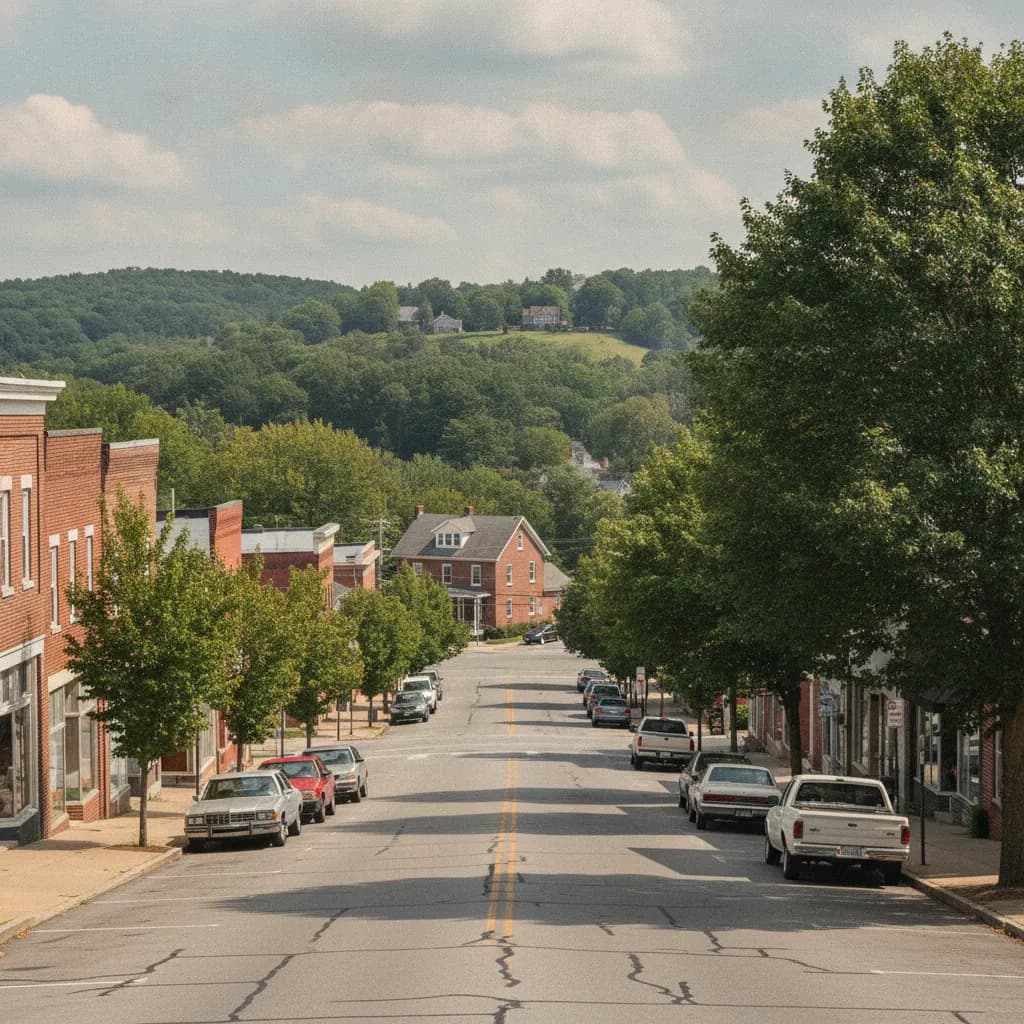 View of Lawnton, PA