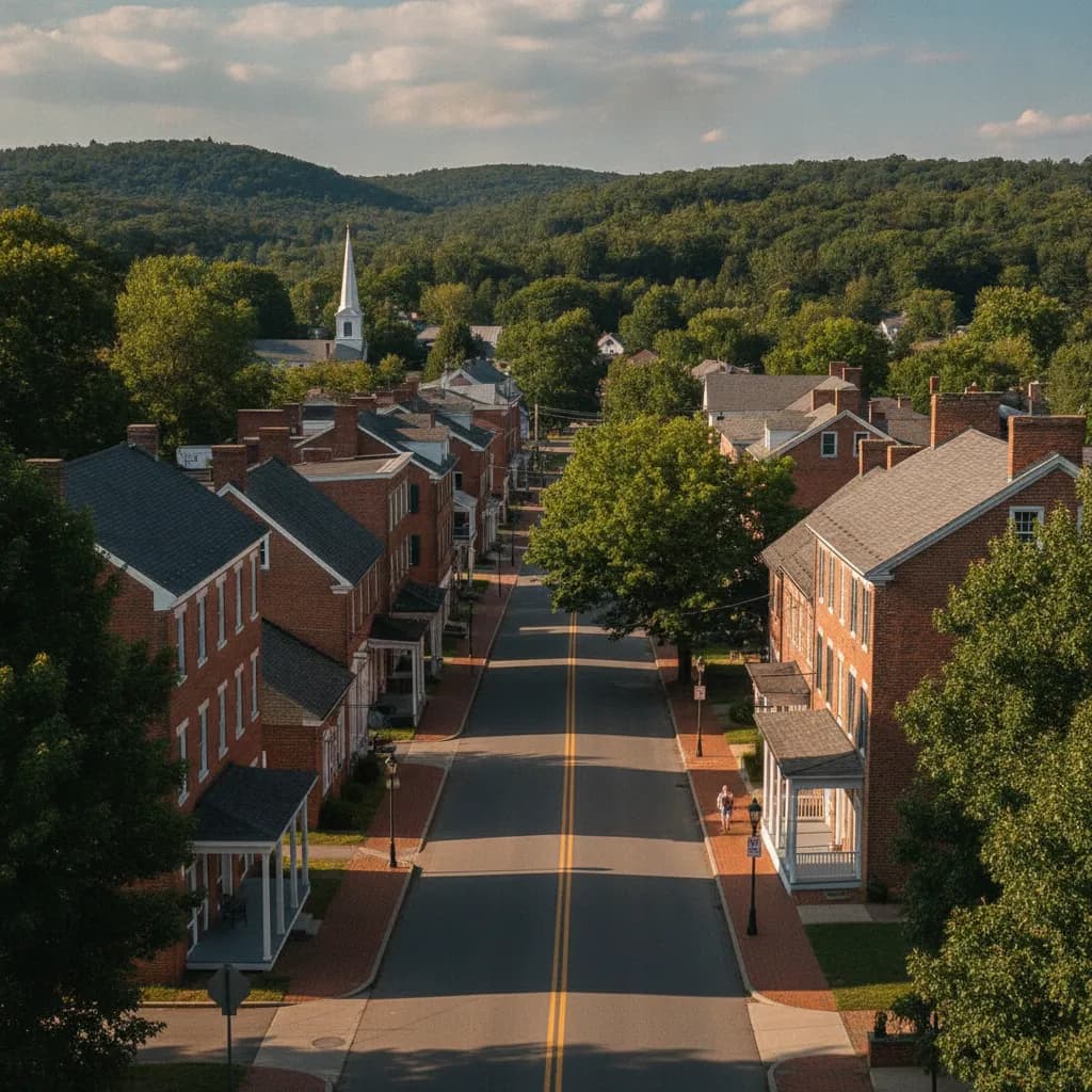 View of Littlestown, PA