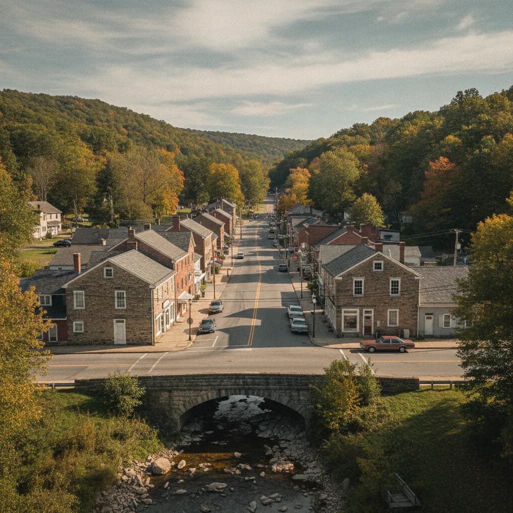 View of Lorane, PA
