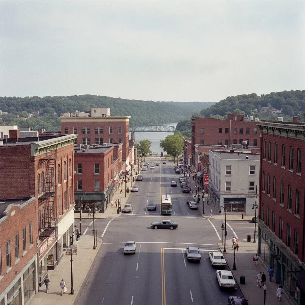 View of McKeesport, PA