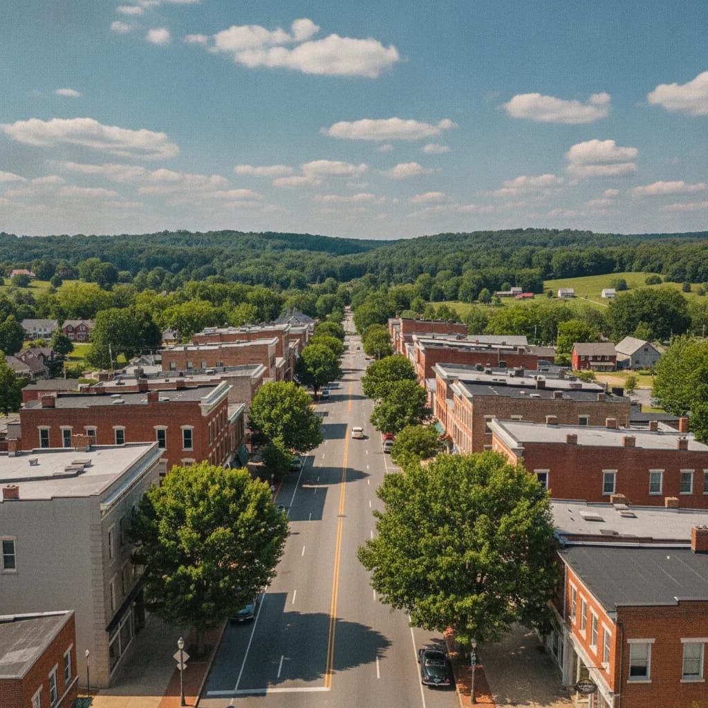View of Mechanicsburg, PA