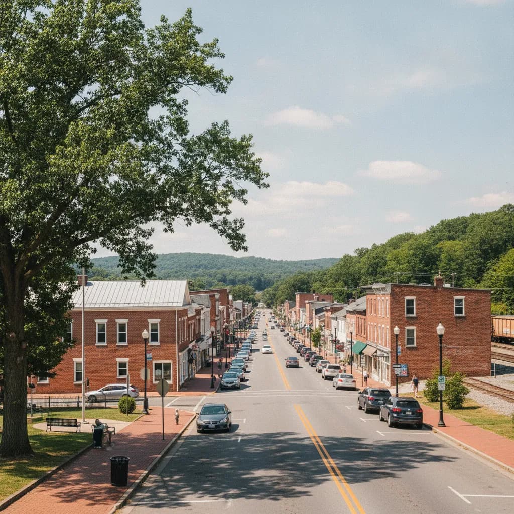 View of Middletown, PA