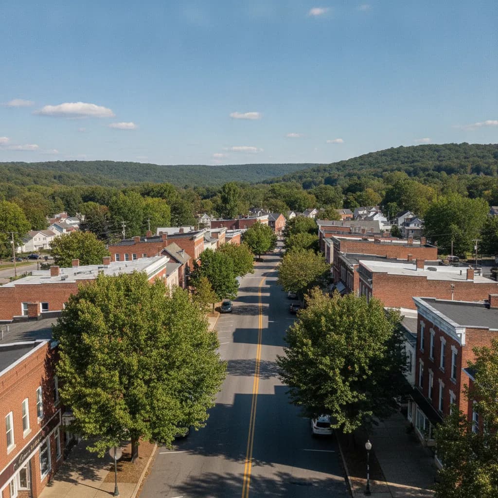 View of Natrona Heights, PA