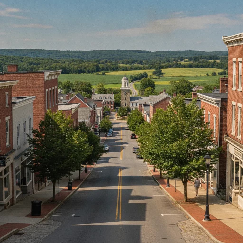 View of Nazareth, PA