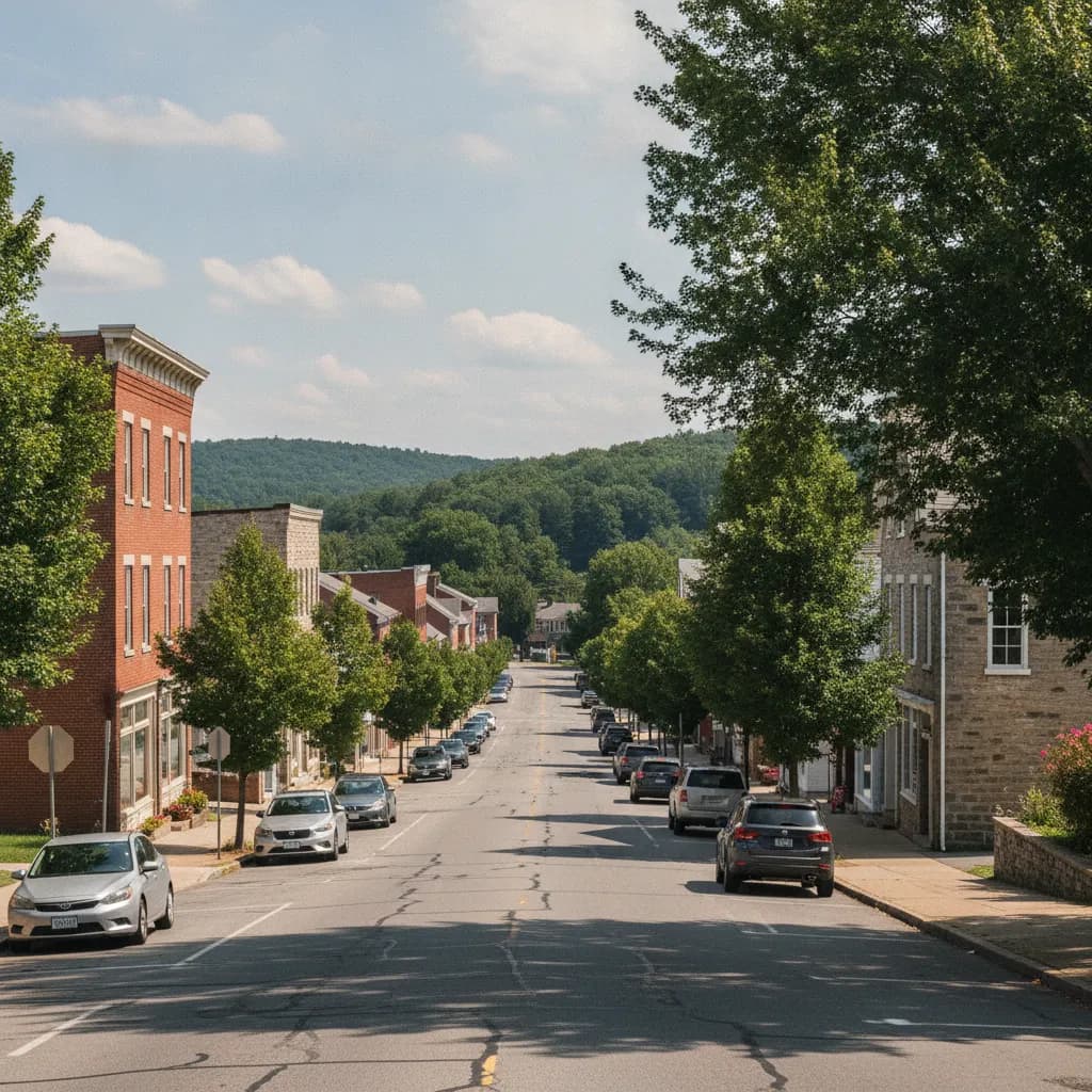 View of New Freedom, PA