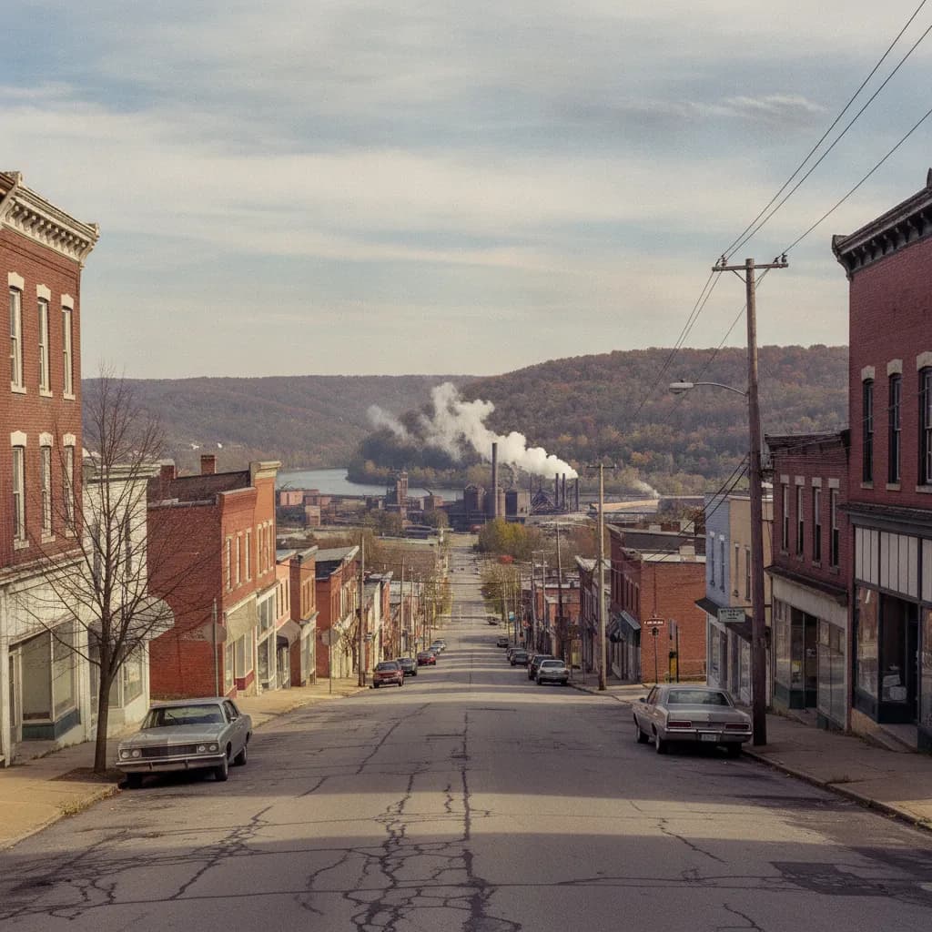 View of North Braddock, PA