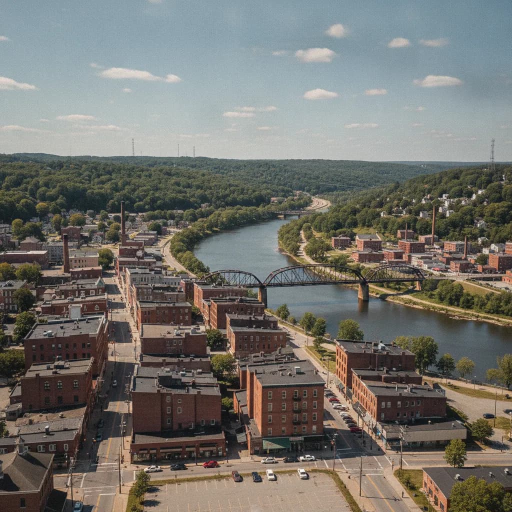 View of Oil City, PA