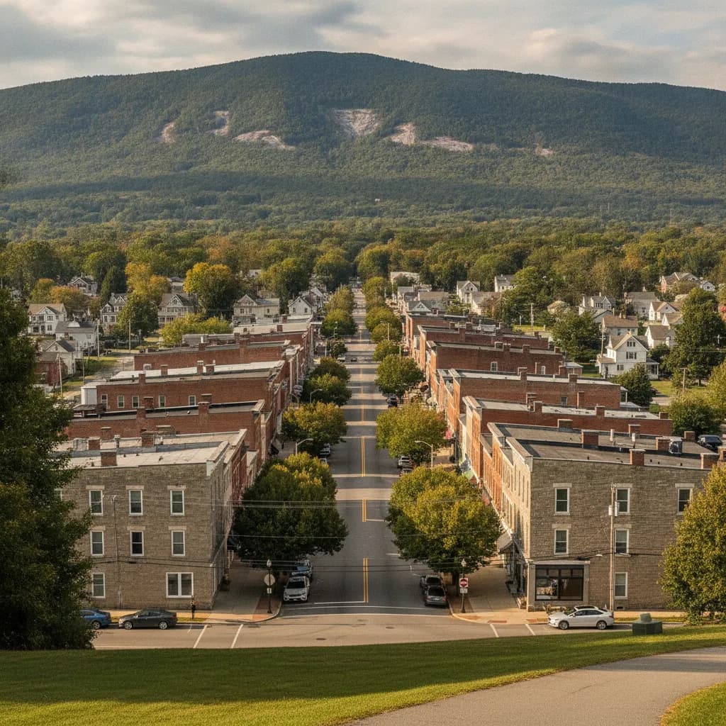 View of Palmerton, PA