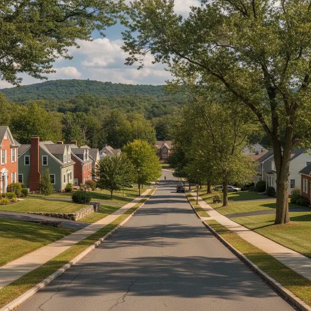 View of Park Forest Village, PA