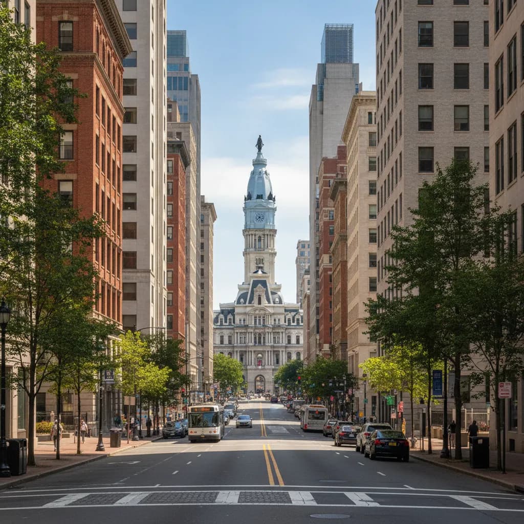 View of Philadelphia, PA