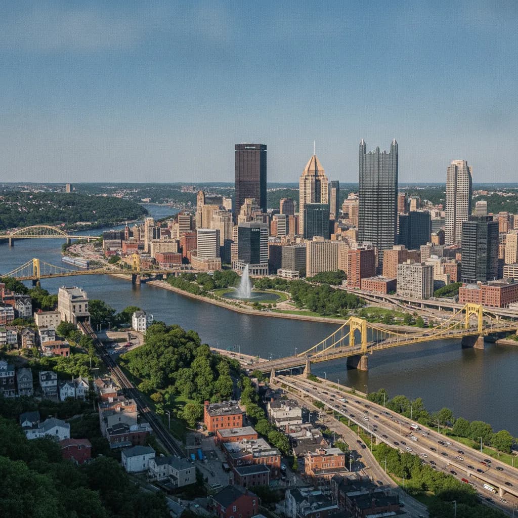 View of Pittsburgh, PA