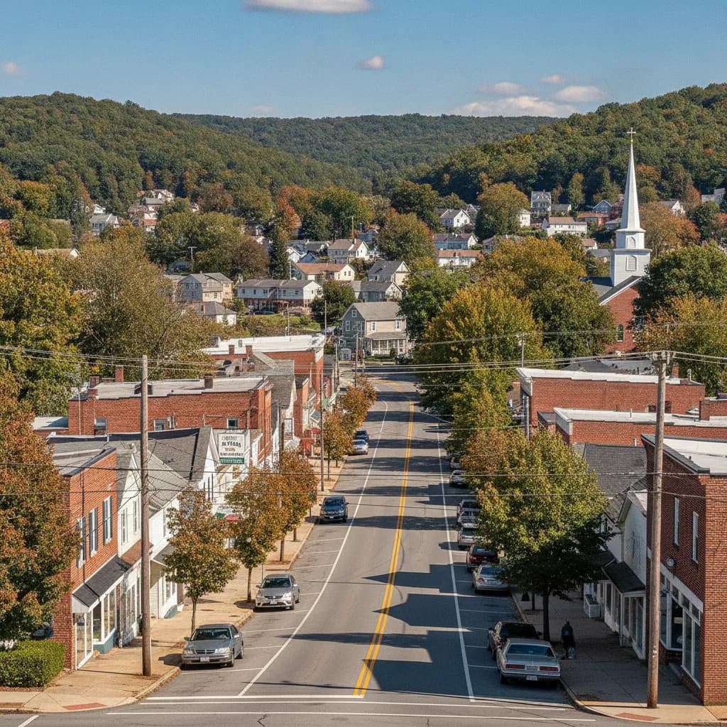 View of Plum, PA
