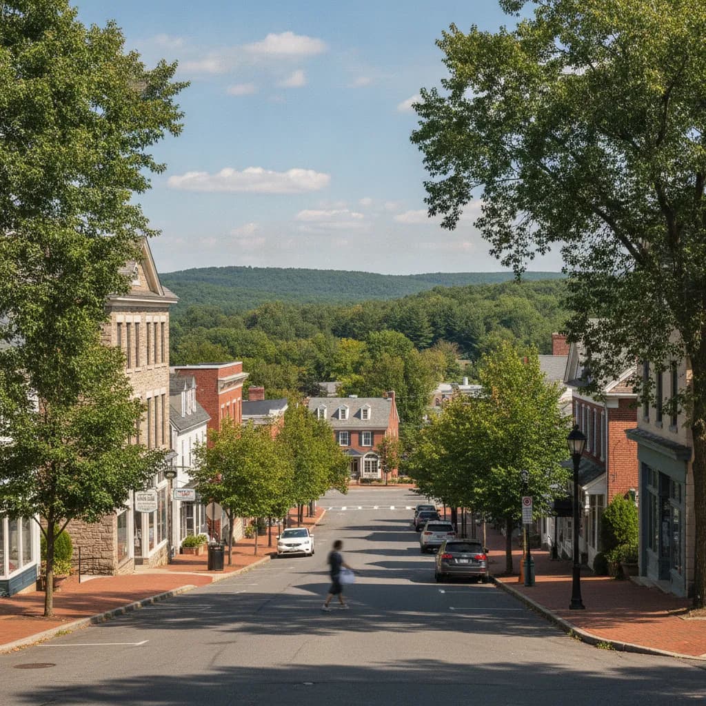 View of Plymouth Meeting, PA