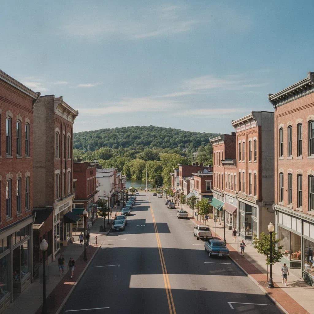 View of Pottstown, PA