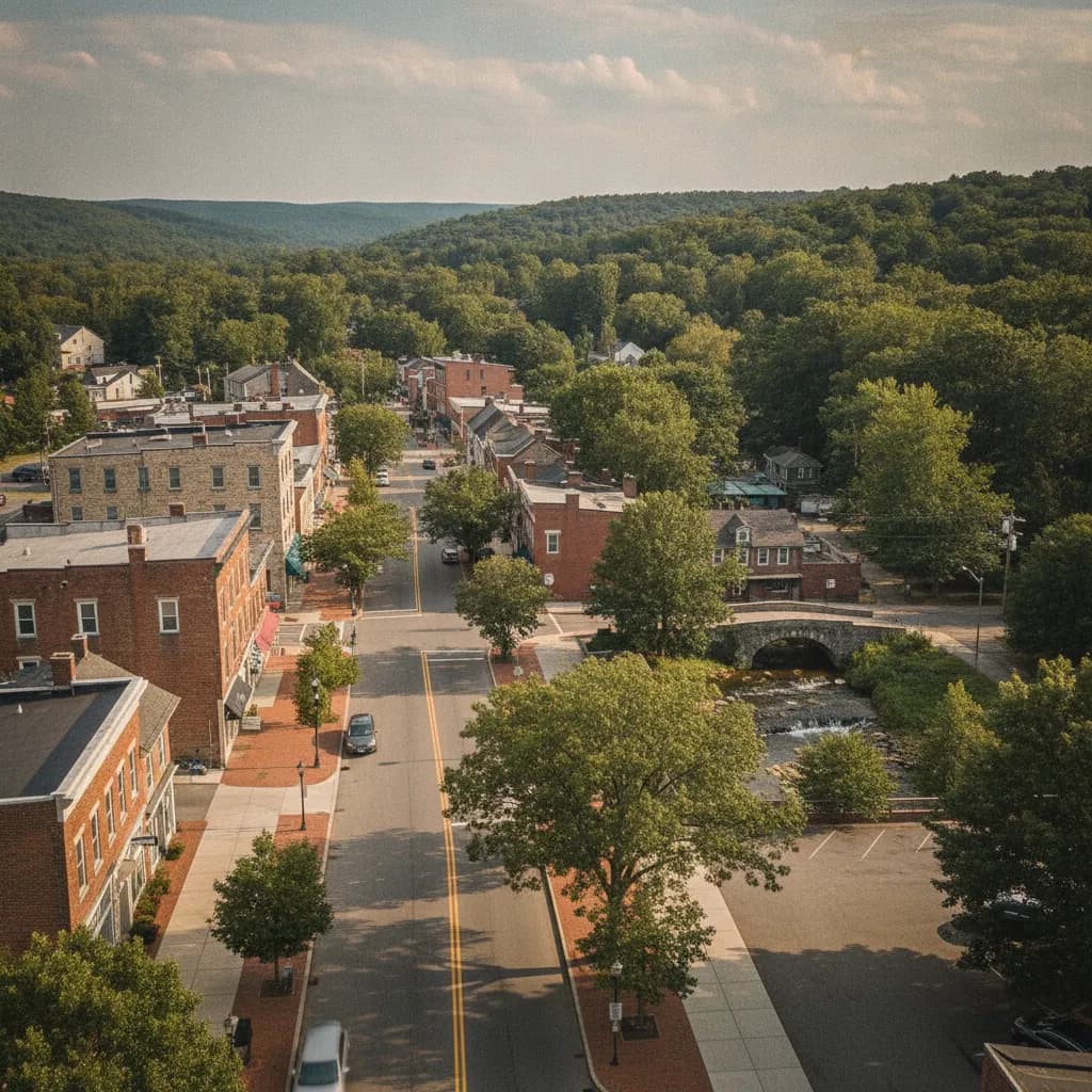 View of Roslyn, PA