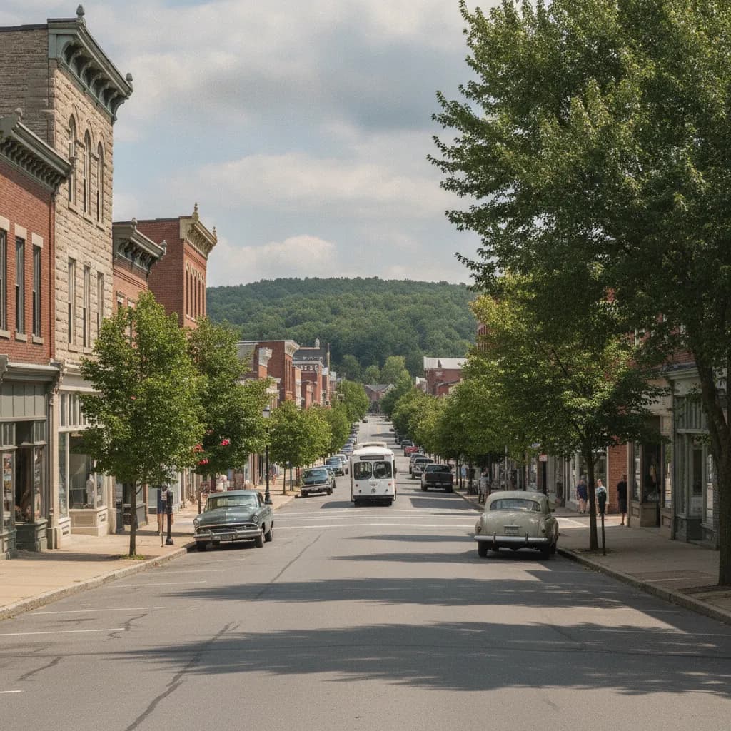 View of Royersford, PA