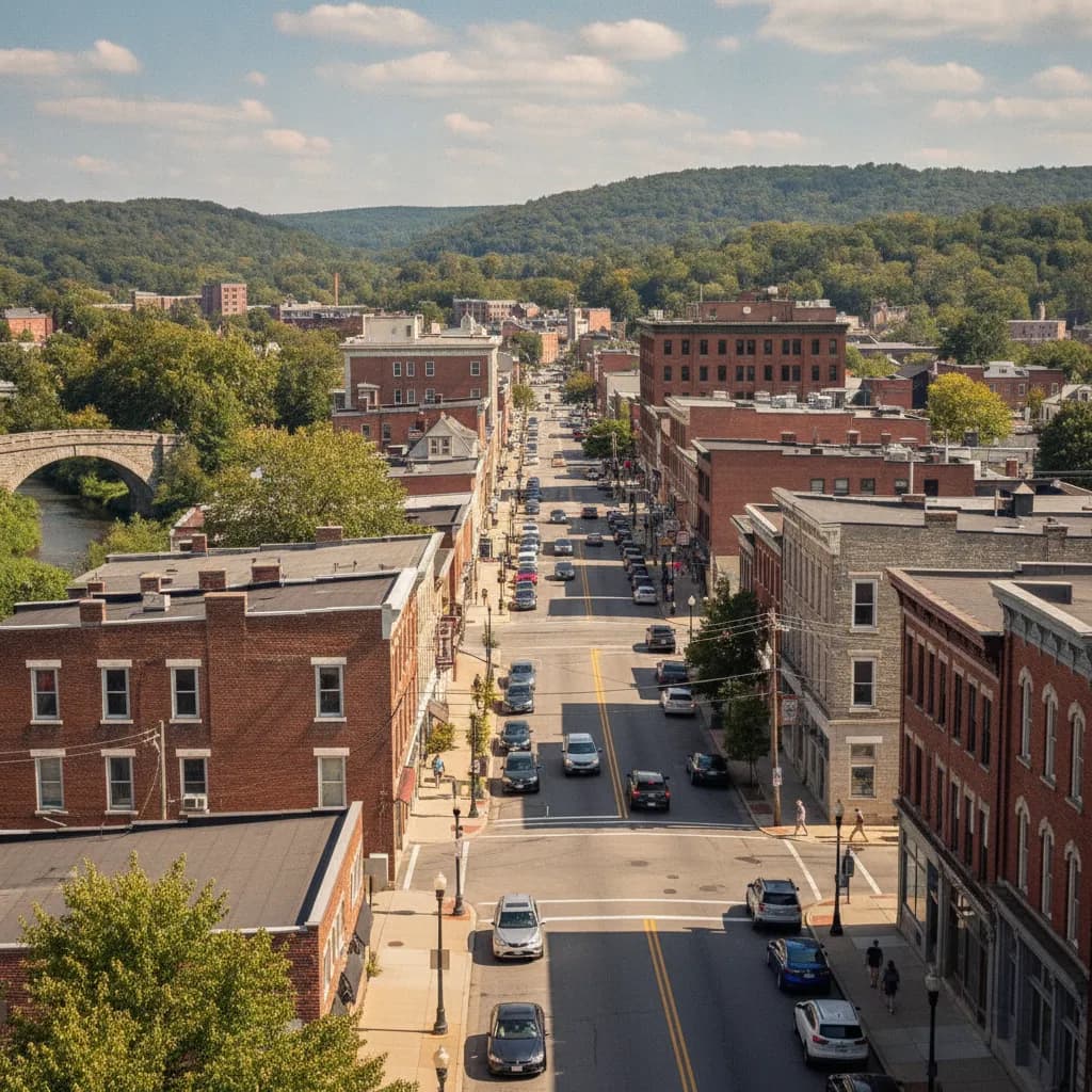 View of Scranton, PA