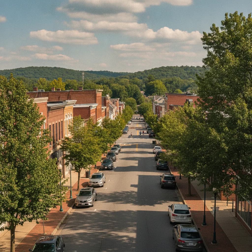 View of Sharon, PA