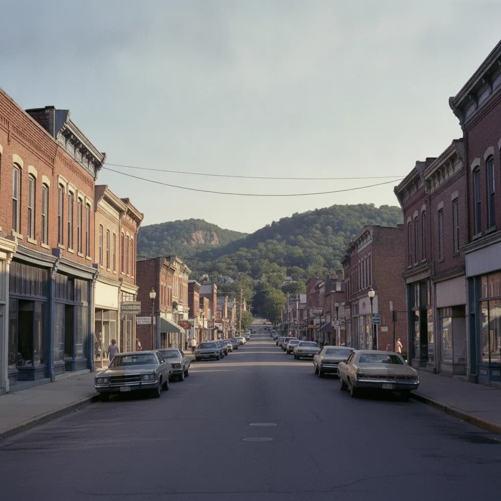 View of Shenandoah, PA