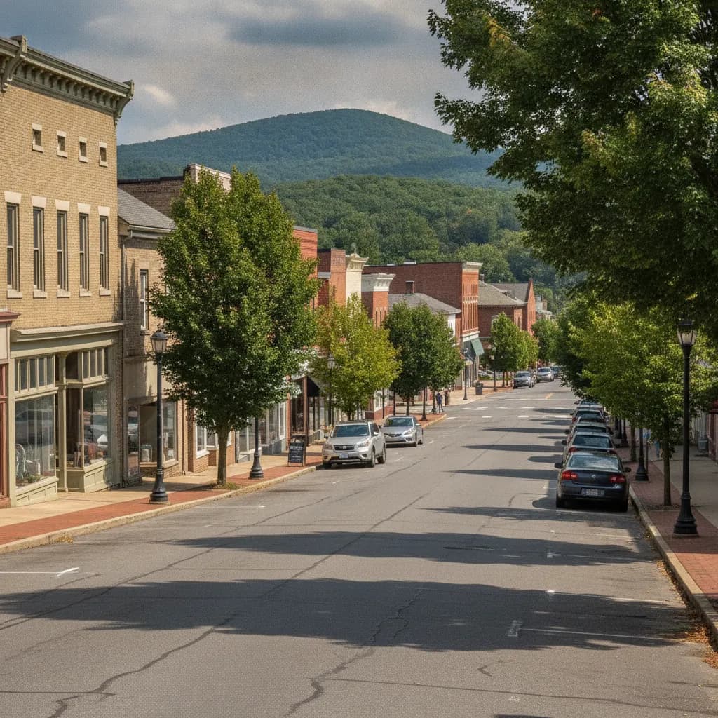 View of Shillington, PA