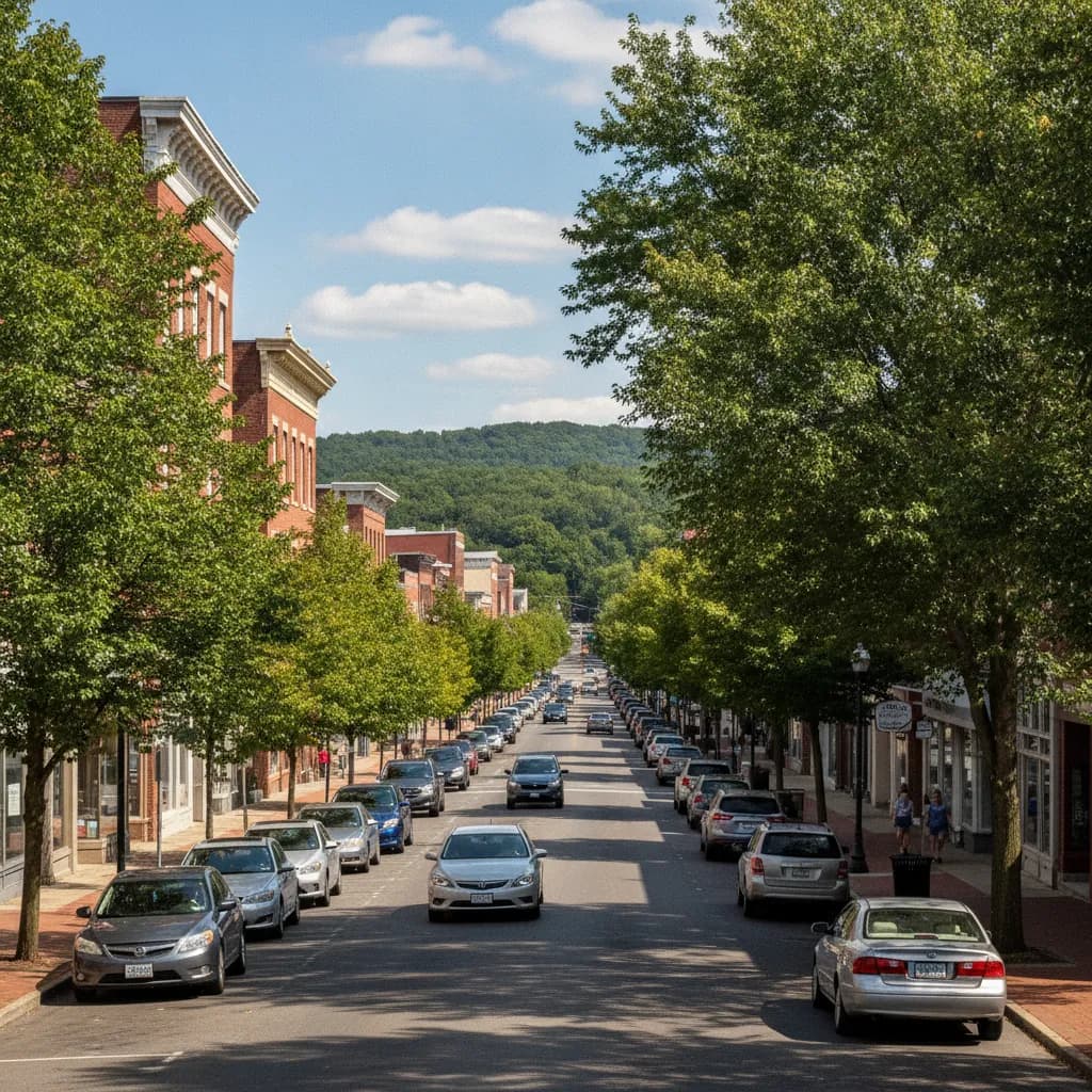 View of Shippensburg, PA