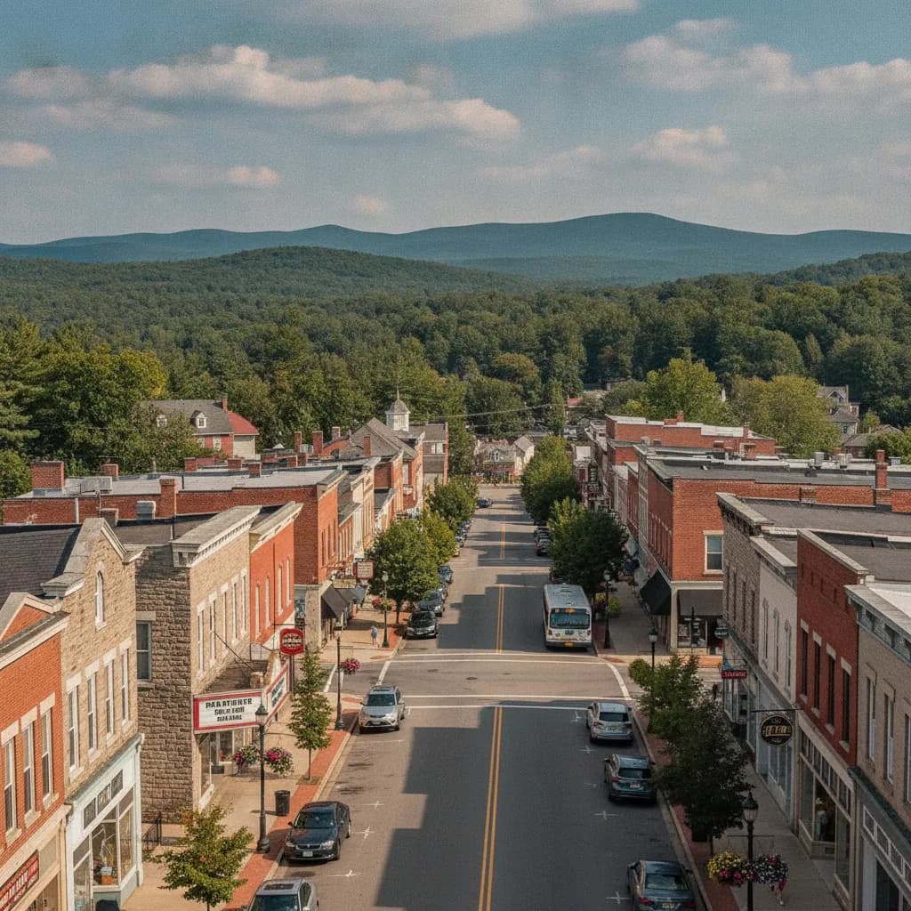 View of Sinking Spring, PA