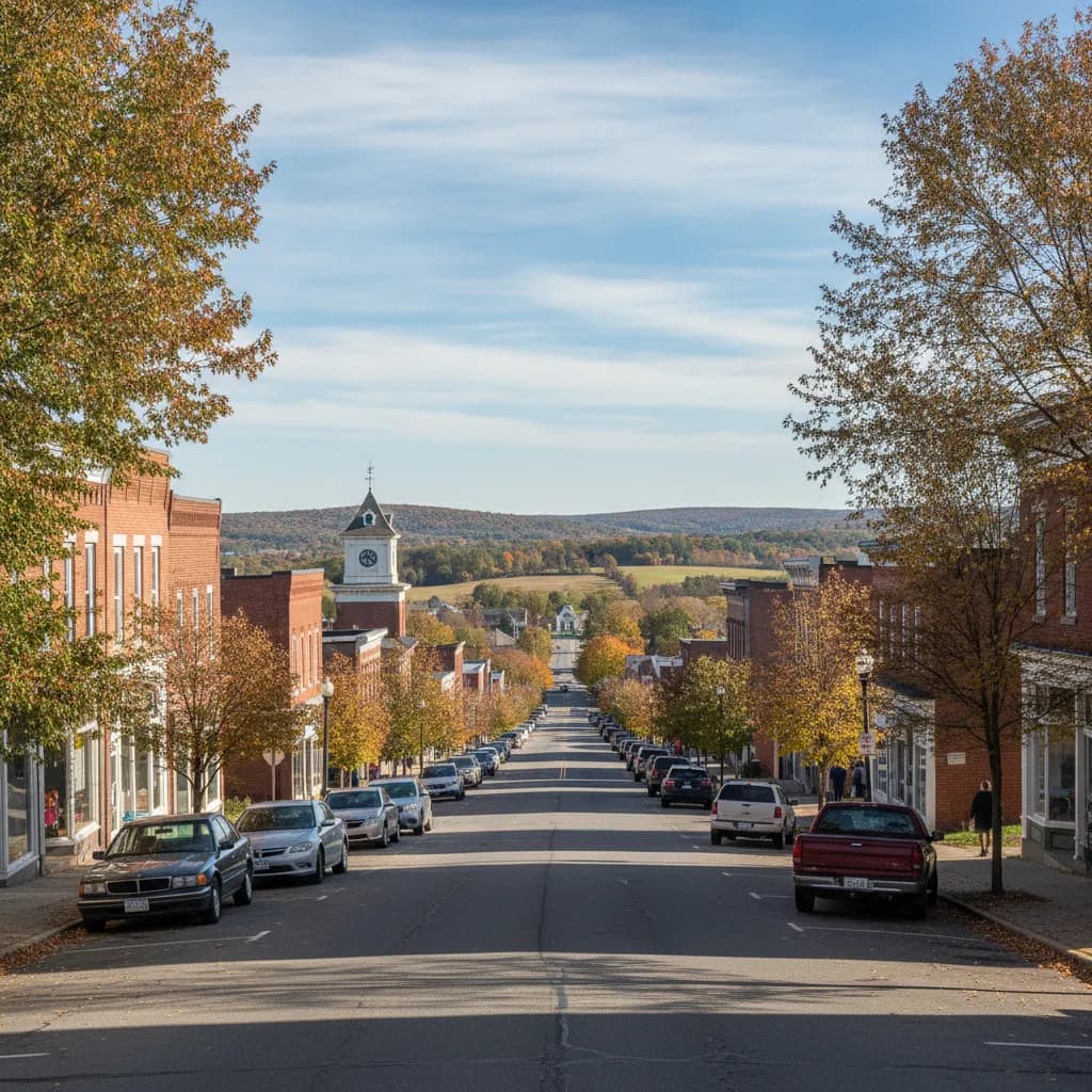View of Souderton, PA