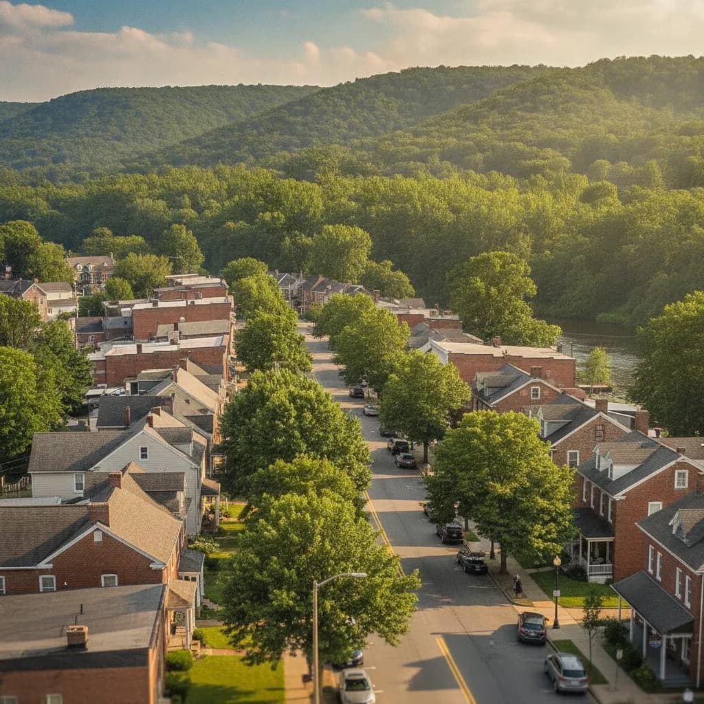View of South Williamsport, PA
