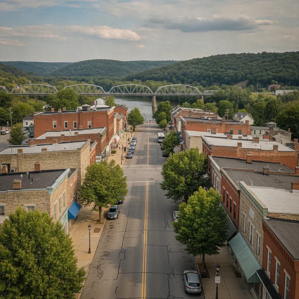 View of Tarentum, PA