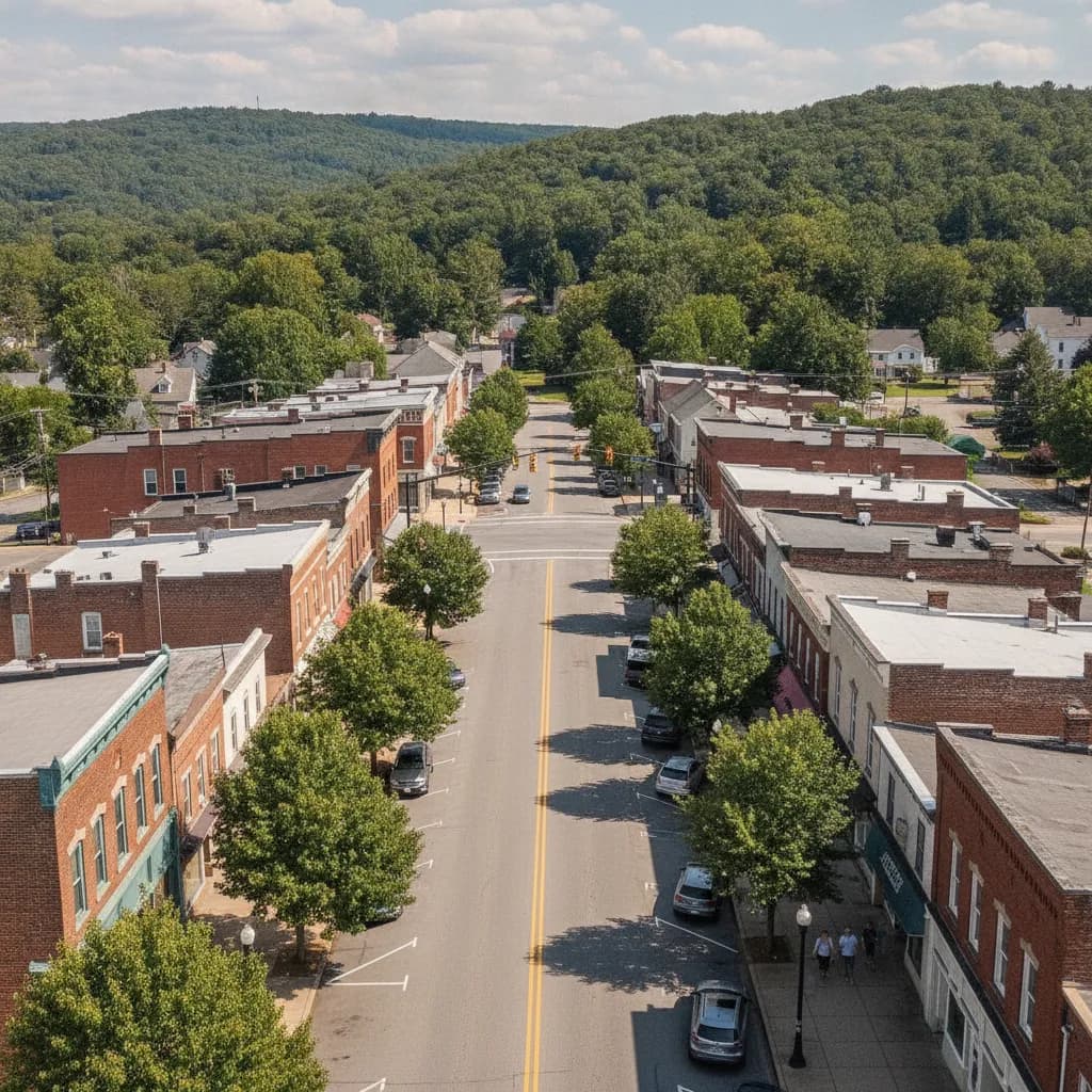 View of Taylor, PA