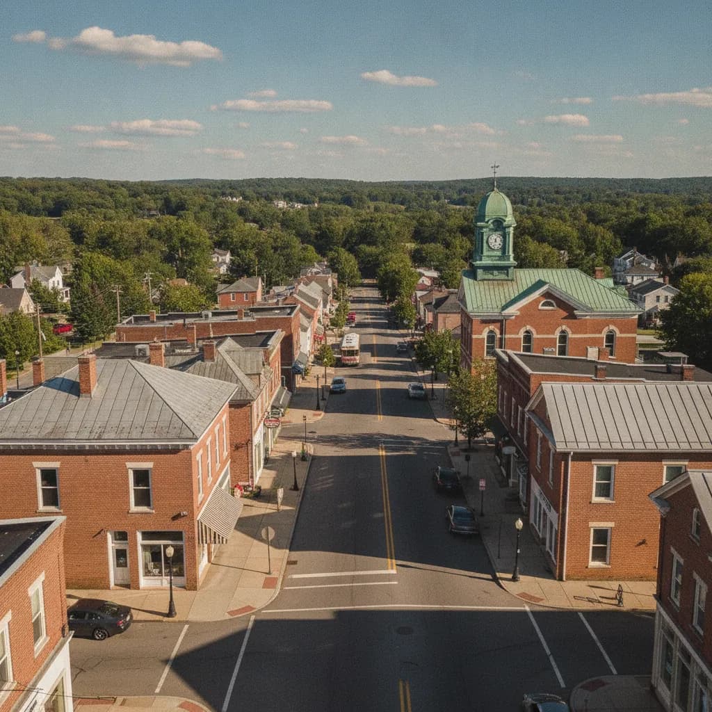 View of Telford, PA