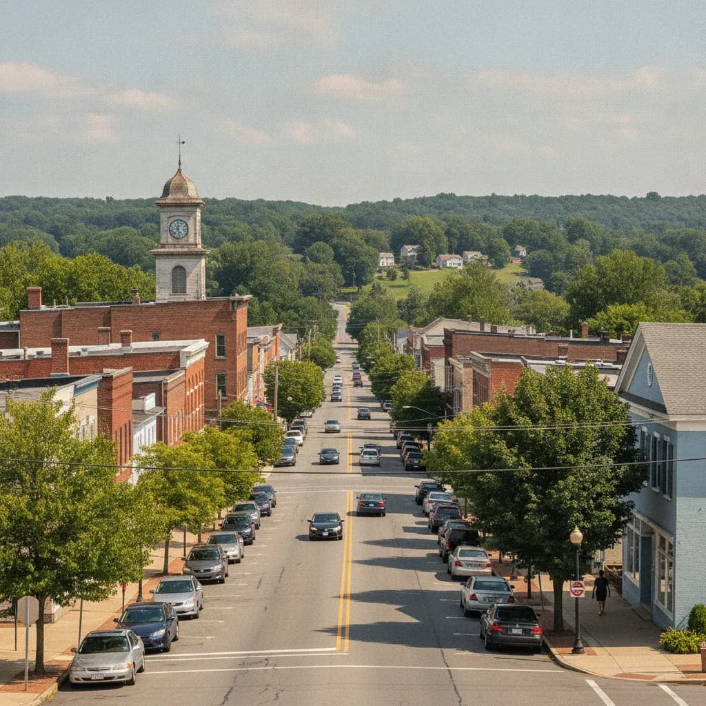 View of Weigelstown, PA