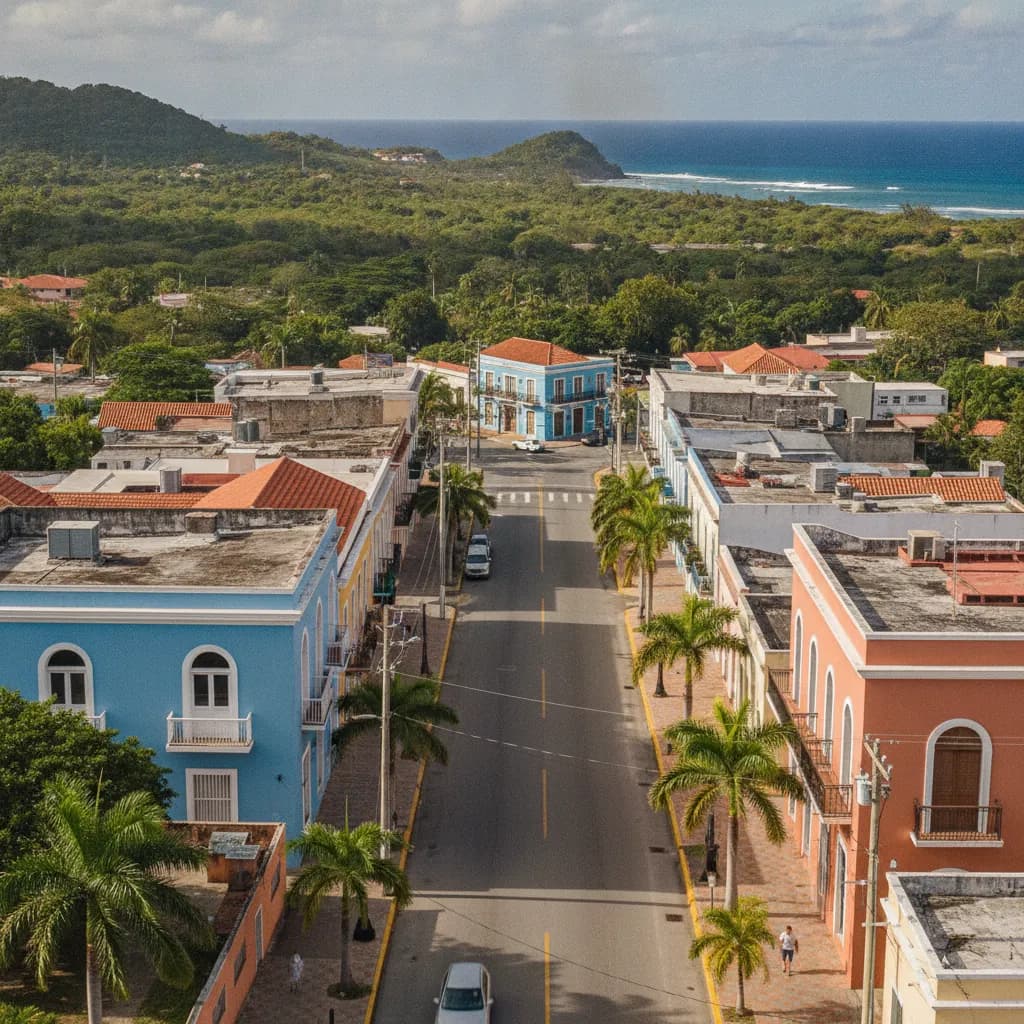 View of Anasco, PR