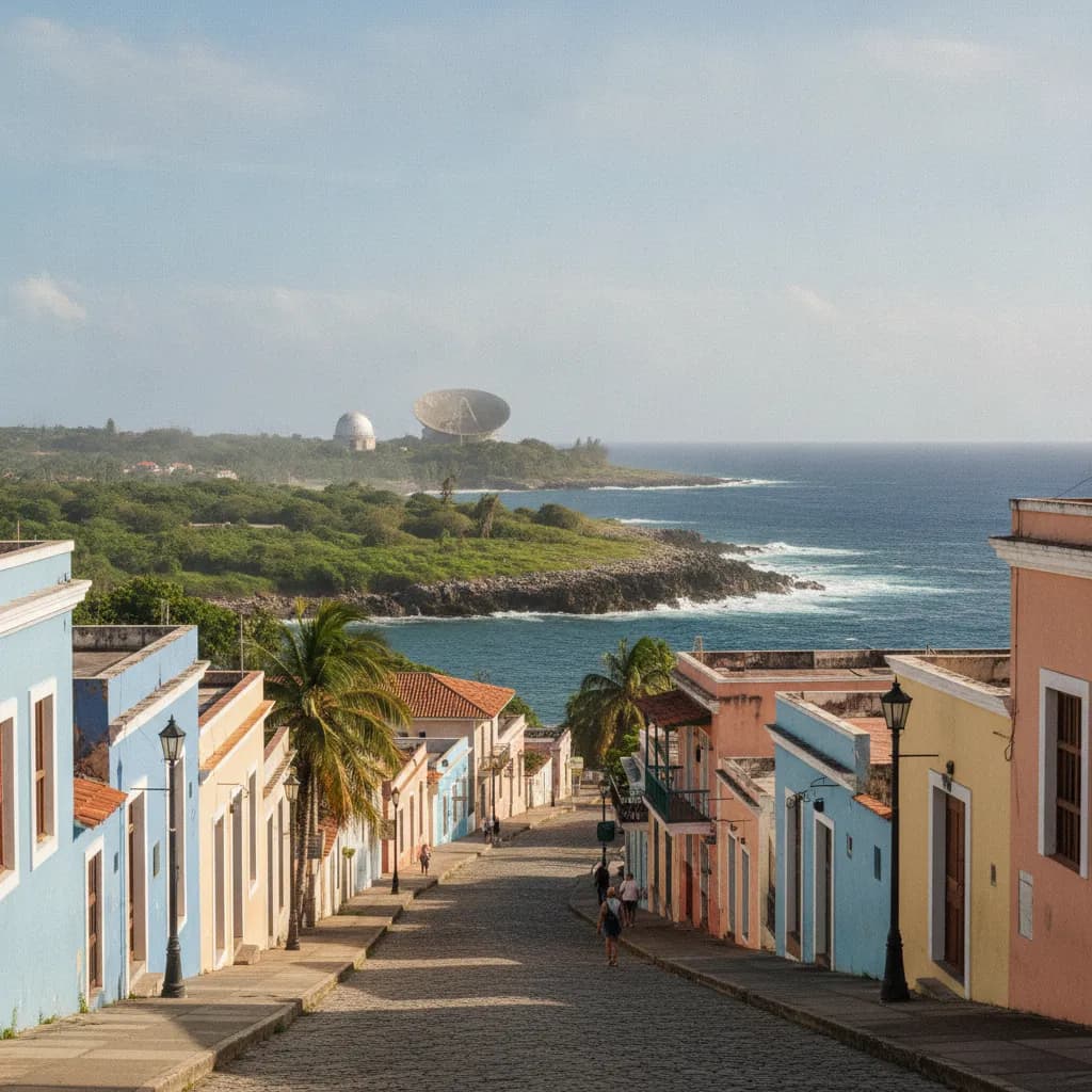 View of Arecibo, PR