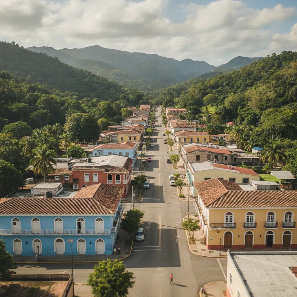 View of Corozal, PR